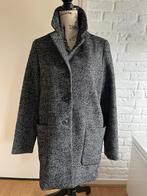 OPUS MANTEL ZWART/WIT MAAT 36, Zwart, Ophalen of Verzenden, Zo goed als nieuw, Maat 36 (S)