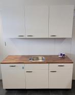 NIEUWE BRUYNZEEL PANTRY ca. 180 cm SALE / INNOVARE OUTLET, Wit, Nieuw, Enkelwandige keuken, Kunststof