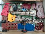 Meccano set met boekje en opwind motor, Ophalen of Verzenden