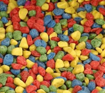 Mozaiek stenen gekleurd assorti 8 tot 10 mm 330 gram beschikbaar voor biedingen