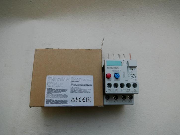 Siemens 3RU1116-1CB0 beveiligingsschakelaar, Hobby en Vrije tijd, Elektronica-componenten, Nieuw, Ophalen of Verzenden