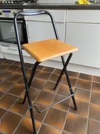 Inklapbare barkrukken van Ikea, Huis en Inrichting, Ophalen, Gebruikt, Met voetsteun, 60 tot 90 cm