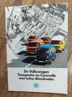 Volkswagen Transporter, caravelle brochure ca 1980, Volkswagen, Ophalen of Verzenden, Zo goed als nieuw, Volkswagen