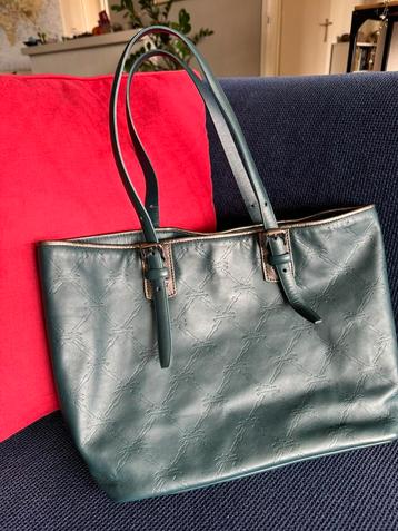 Longchamp leather shoulder bag