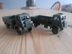 2 x Dinky Toys Army truck, Hobby en Vrije tijd, Modelauto's | 1:43, Ophalen of Verzenden, Zo goed als nieuw, Dinky Toys