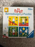 Nijntje Ravensburger Puzzel - 2 tot 5 stukjes, Zo goed als nieuw, Van hout, 6 maanden tot 2 jaar, Meer dan 50 stukjes