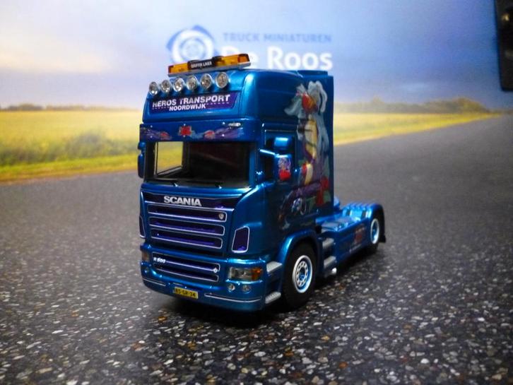 WSI Scania R5 Heros Transport, Hobby en Vrije tijd, Modelauto's | 1:50, Nieuw, Bus of Vrachtwagen, Wsi, Ophalen of Verzenden