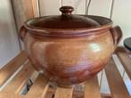 Aardewerk pot met deksel (gelijmd), Ophalen