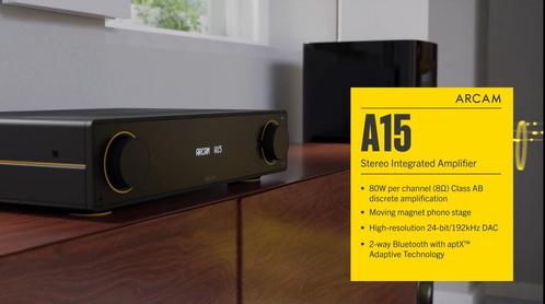 Arcam A15 stereo versterker Radia Series 2x 80 Watt, Audio, Tv en Foto, Versterkers en Receivers, Nieuw, Stereo, 60 tot 120 watt