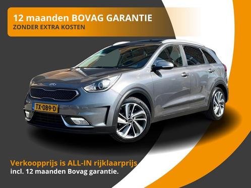 Kia NIRO 1.6 GDI HYBRID DESIGN EDITION NAVI/STOELVERW./LED/L, Auto's, Kia, Bedrijf, Niro, ABS, Airbags, Airconditioning, Android Auto