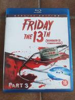 Friday the 13th Part 3 1982 Bluray, Cd's en Dvd's, Ophalen of Verzenden, Zo goed als nieuw, Horror