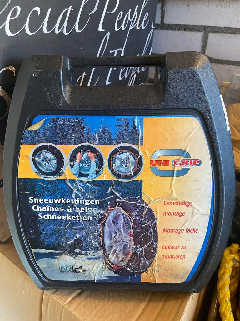 Sneeuwkettingen voor 15 inch velgen, Auto diversen, Sneeuwkettingen, Ophalen of Verzenden, Gebruikt