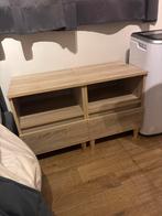 2 Bohemian Nachtkastjes - Gebruikt, Goede Staat, Ophalen, Minder dan 50 cm, Gebruikt, Met lade(s)