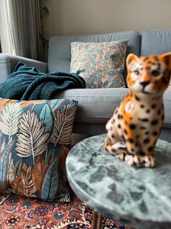 Kussen kussens kussenhoes handgemaakt William Morris Gobelin, Dieren en Toebehoren, Hondenmanden, Nieuw, Stof, Ophalen of Verzenden