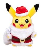 Pokemon pluche knuffel Pikachu kerstman (20cm), Ophalen of Verzenden, Nieuw, Overige typen