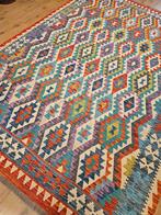 Handgeweven oosterse wollen kelim 300x204, Info@SlatsAntiek.nl, Crème, Perzisch, Vof Slats Antiek