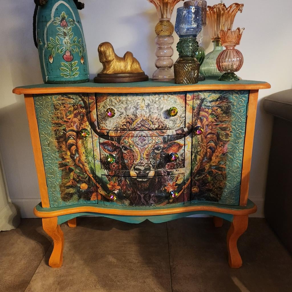 Re Design kastje., Ophalen