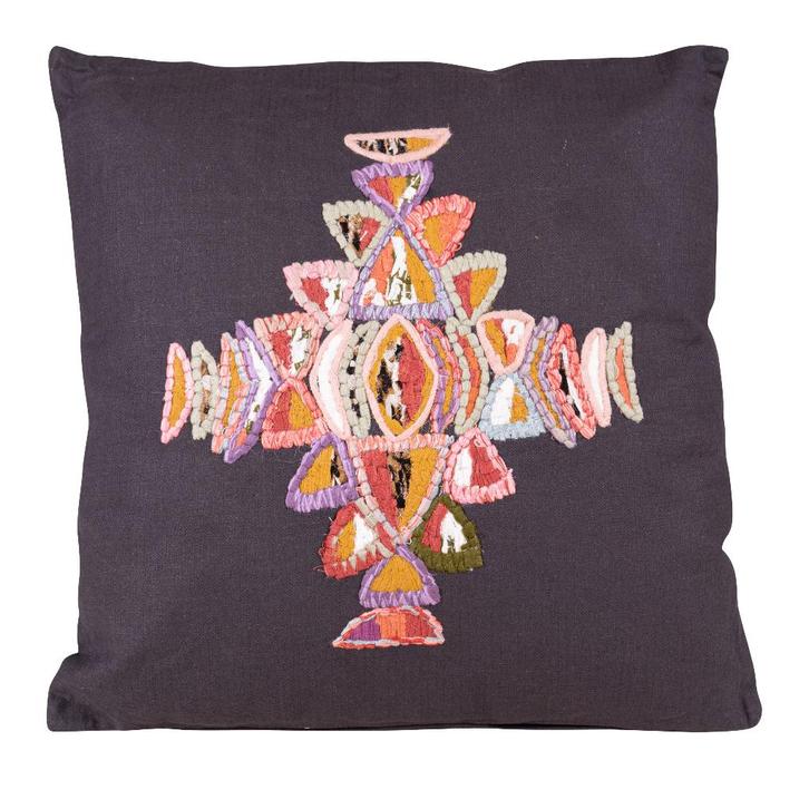 Partij Sierkussens Ruit Multicolor – 45x45 cm, Huis en Inrichting, Woonaccessoires | Kussens, Nieuw, Overige kleuren, Vierkant