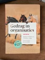 Gedrag in Organisaties - 14e Editie, Ophalen of Verzenden, Gamma, Zo goed als nieuw, HBO