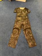 Zwarte Kleding Set - T-shirt & Broek, Ophalen of Verzenden, Landmacht, Nederland, Kleding of Schoenen
