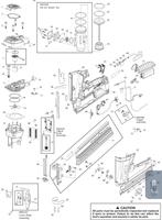 Paslode IM 250A/IM65/IM65A slagpen / driver assembly, Ophalen of Verzenden, Nieuw