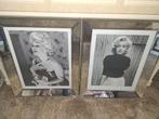 4 spiegel lijsten met marylin Monroe 2x 46x46 2x50x60, Huis en Inrichting, Woonaccessoires | Lijsten, Minder dan 50 cm, Ophalen of Verzenden