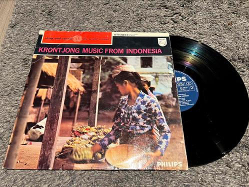 LP - Krontjong Music from Indonesia / Indonesië - 1973, Cd's en Dvd's, Vinyl | Wereldmuziek, Gebruikt, Ophalen of Verzenden