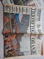 Telegraaf vanwege winst EK 1988, Ophalen of Verzenden, Gelezen, Muziek, Film of Tv
