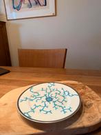 Raynaud Limoges Cristobal Turquoise Salad Plate #1, Ophalen of Verzenden, Nieuw, Porselein, Bord of Schaal