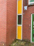Raam | deur | met kozijn | hardhout | gebruikt |, Aluminium, Zo goed als nieuw, Schuifpui, Ophalen