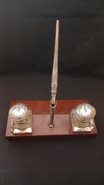 Inktpotjes met kroontjespen, Antiek en Kunst, Ophalen of Verzenden