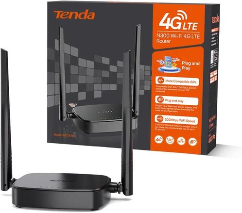 Tenda 4G03 Pro 4G LTE-router, WLAN-router, Computers en Software, Routers en Modems, Zo goed als nieuw, Ophalen of Verzenden