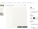Ikea SELSVIKEN Deuren, hoogglans wit (6 stuks), Huis en Inrichting, Kasten | Dressoirs, Ophalen, Gebruikt, 25 tot 50 cm, 50 tot 100 cm