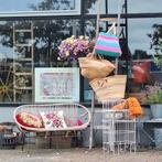 Vintage rotan bank rohé Noordwolde, Antiek en Kunst, Ophalen