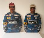 Cardboard cut-out of F1 Nigel Mansell and Riccardo Patrese, Ophalen, Zo goed als nieuw, Formule 1