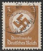 Rijk 1934 132 Dienst 3p Hakenkruis, Gest, Postzegels en Munten, Ophalen of Verzenden, Overige periodes, Gestempeld