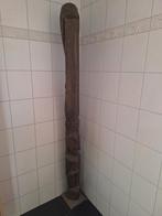Vorm van totem paal hout snijwerk oud ?+/- 2meter hoog, Antiek en Kunst, Kunst | Beelden en Houtsnijwerken, Ophalen