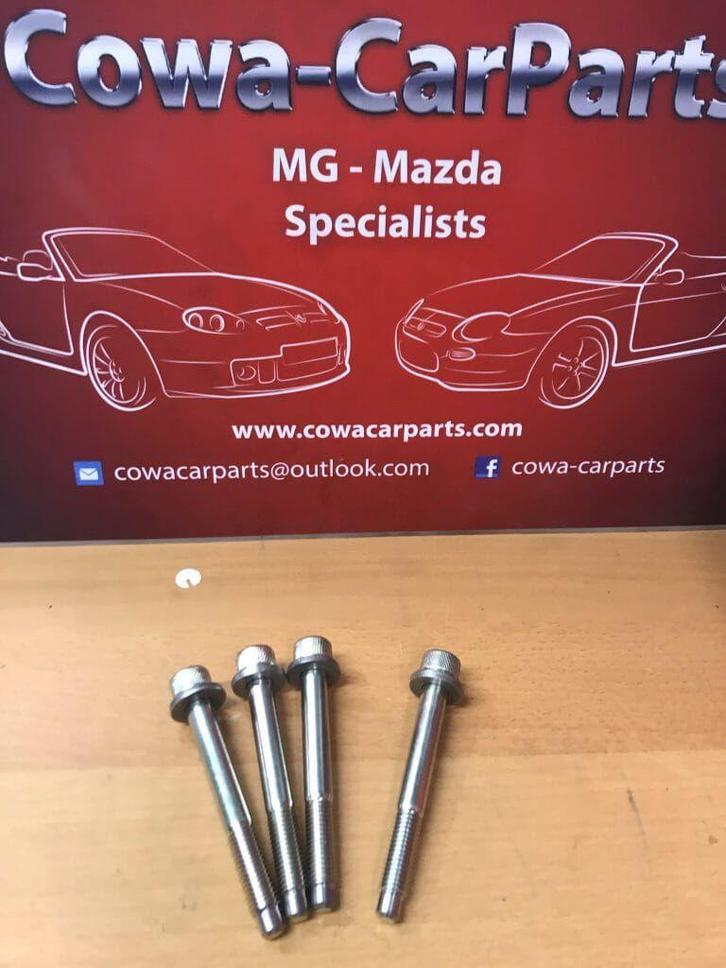 mg f mgf mg tf mgtf 4x schokbrekers bevestigingsbouten, Auto-onderdelen, Ophanging en Onderstel, MG, Nieuw, Ophalen of Verzenden
