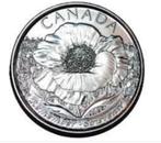 Canada - 25 cent 2015 - Poppy - Circulated**, Losse munt, Verzenden, Noord-Amerika