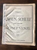 Boek met etudes voor viool van Josef Venzl gebruikt, Muziek en Instrumenten, Bladmuziek, Viool of Altviool, Gebruikt, Ophalen of Verzenden