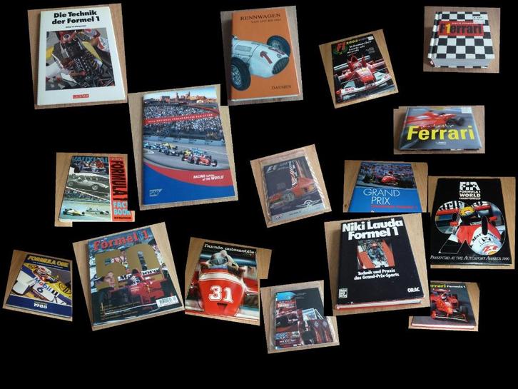F1 Formule 1 boeken fotoboeken programmmagidsen kranten (2), Verzamelen, Automerken, Motoren en Formule 1, Zo goed als nieuw, Formule 1