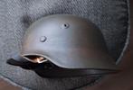 Duitse helm M40., Verzamelen, Ophalen of Verzenden, Landmacht, Nederland, Helm of Baret