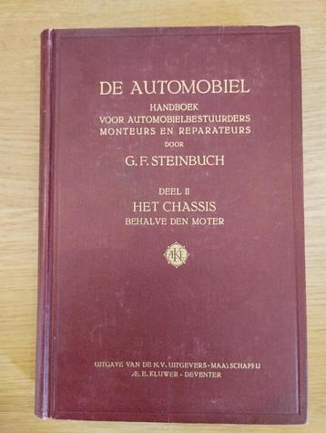 De Automobiel - deel 2 Het chassis - G.F. Steinbuch 1e druk beschikbaar voor biedingen