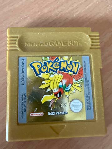 Pokemon Gold Version - Game Boy beschikbaar voor biedingen