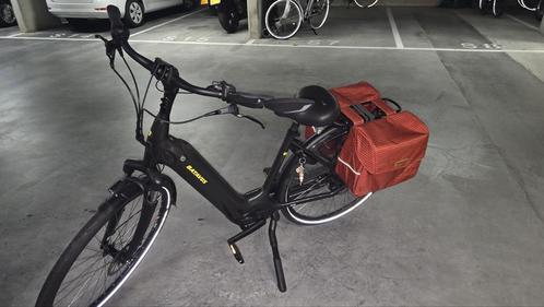 Z.g.a.n. Zwarte Batavus Finez E-Go Power 400W mt. 48, Fietsen en Brommers, Elektrische fietsen, Zo goed als nieuw, Batavus, 47 tot 51 cm