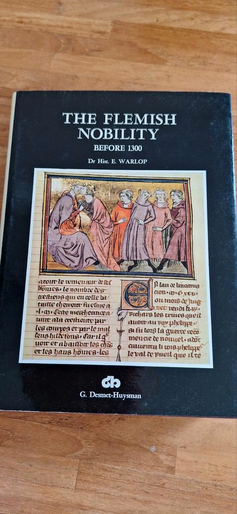 The Flemish Nobility Before 1300 - Warlop (1975), Antiek en Kunst, Antiek | Boeken en Bijbels, Ophalen of Verzenden
