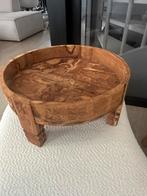 Chakki tafel van massief hout, Minder dan 45 cm, Minder dan 55 cm, Gebruikt, Rond