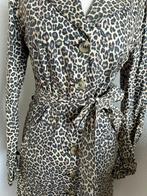 King Louie maat M panter trenchcoat jas 2902, Maat 38/40 (M), Bruin, Ophalen of Verzenden, Zo goed als nieuw