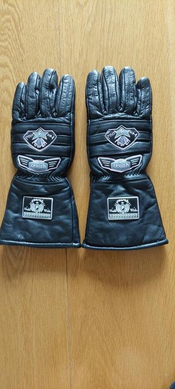 Zwarte motor handschoenen voor dames merk Reusch maat 7 beschikbaar voor biedingen
