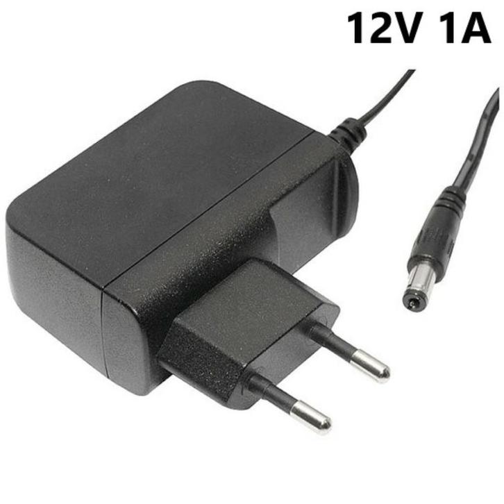 AC DC Adapter DC 12V 1A, Audio, Tv en Foto, Opladers, Nieuw, Ophalen of Verzenden